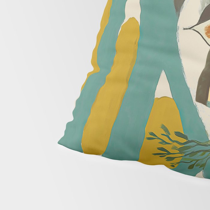 Modern Fig Still Life Pillow Sham Gallery Image 4