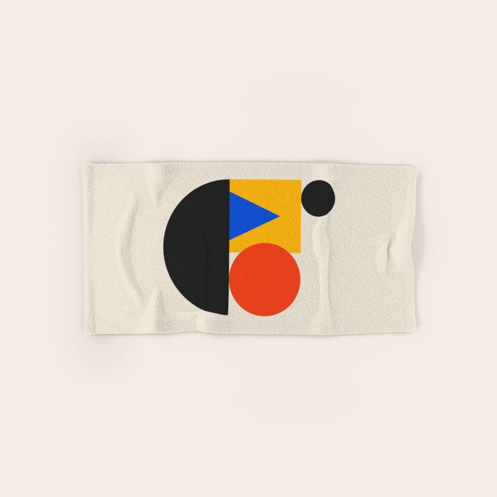 Balance 02: Bauhaus Mid-Century Edition Bath Towel Gallery Image 1