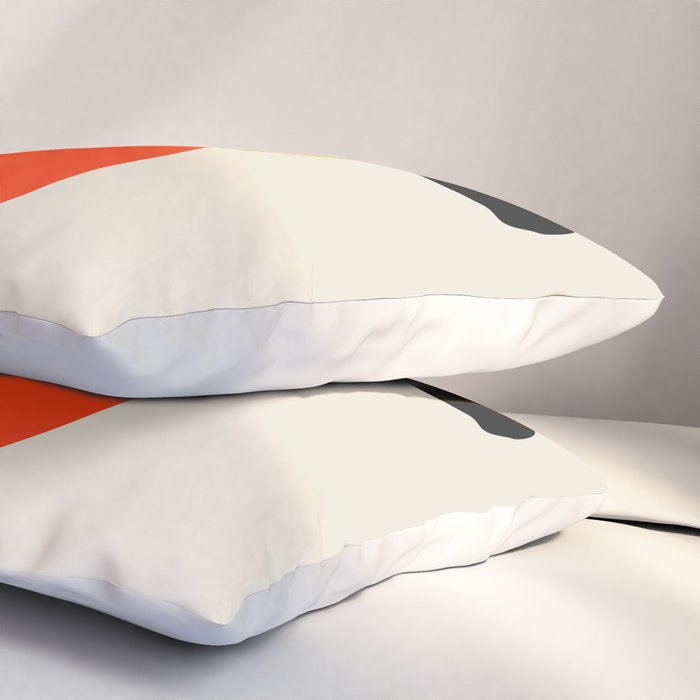 Balance 02: Bauhaus Mid-Century Edition Pillow Sham Gallery Image 3