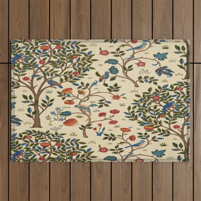 William Morris Kelmscott Tree Outdoor Rug Gallery Image 1