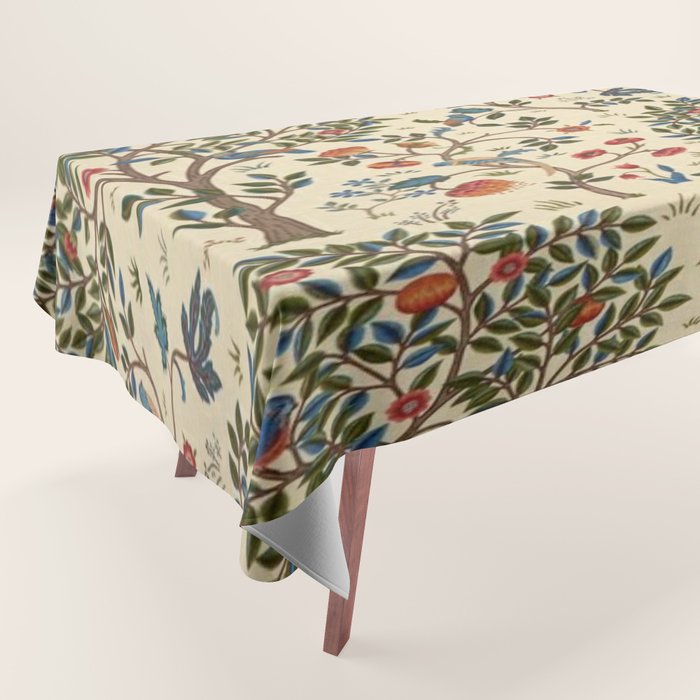 William Morris Kelmscott Tree Tablecloth Gallery Image 1