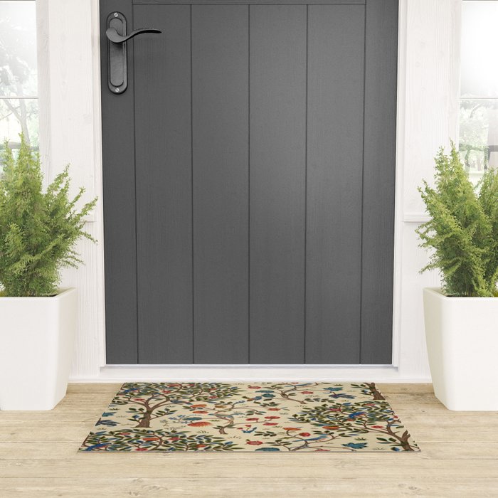 William Morris Kelmscott Tree Welcome Mat Gallery Image 3