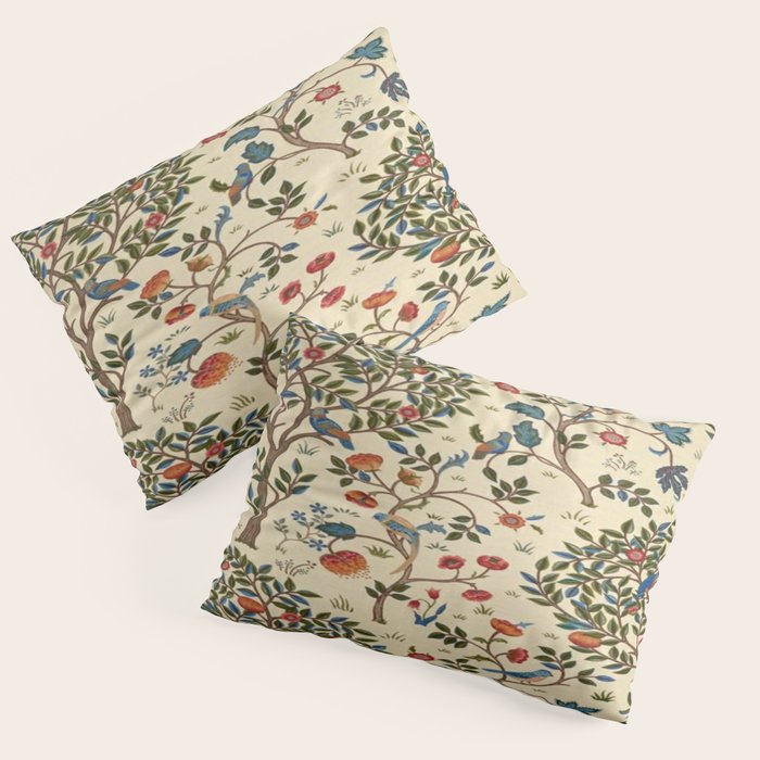 William Morris Kelmscott Tree Pillow Sham Gallery Image 3