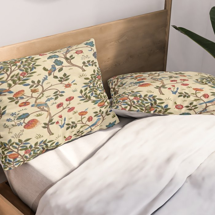 William Morris Kelmscott Tree Pillow Sham Gallery Image 2