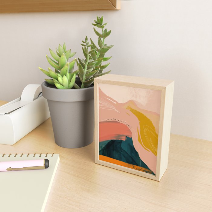 "Wholeheartedness" Mini Art Print Gallery Image 2