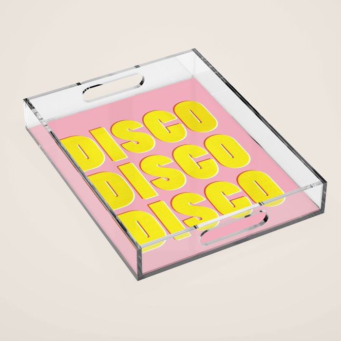 DISCO DISCO DISCO Acrylic Tray Gallery Image 1
