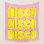 DISCO DISCO DISCO Wall Tapestry Gallery Image 4