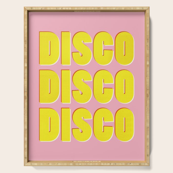 DISCO DISCO DISCO Serving Tray Gallery Image 1