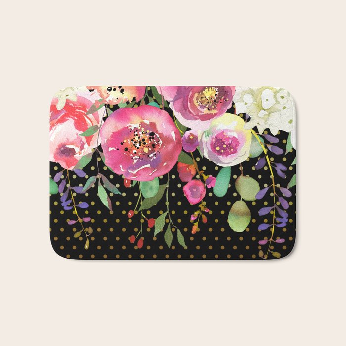 Flowers bouquet #31 Bath Mat Gallery Image 1