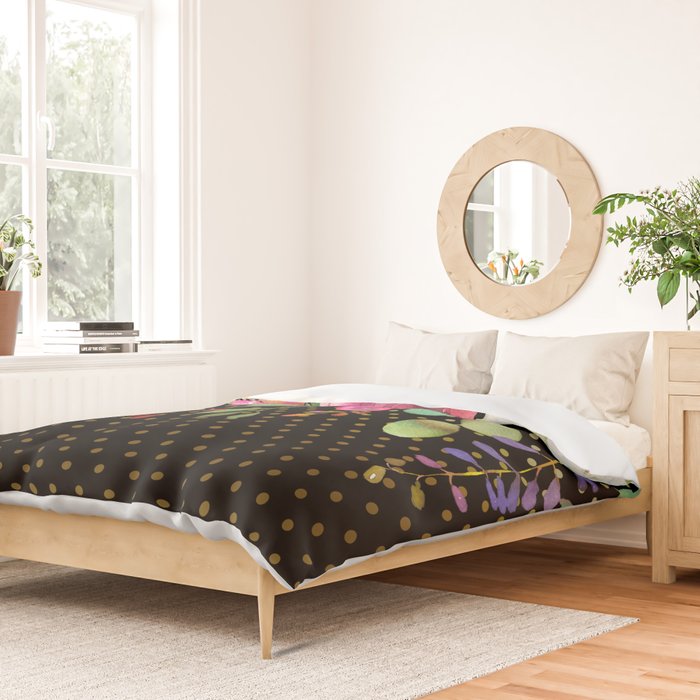 Flowers bouquet #31 Duvet Cover Gallery Image 2