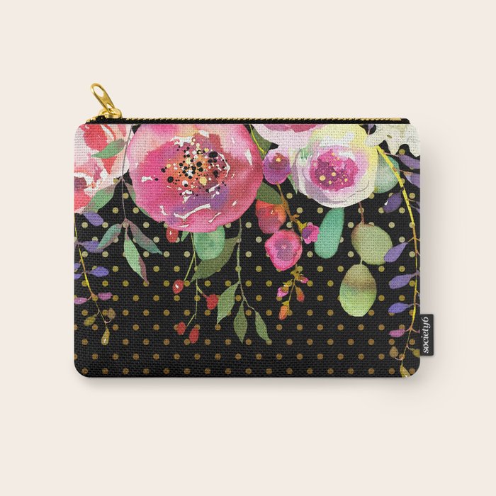 Flowers bouquet #31 Carry All Pouch Gallery Image 1