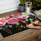 Flowers bouquet #31 Outdoor Rug Gallery Image 2