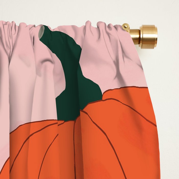 Pumpkin Keeper Window Curtain Gallery Image 2
