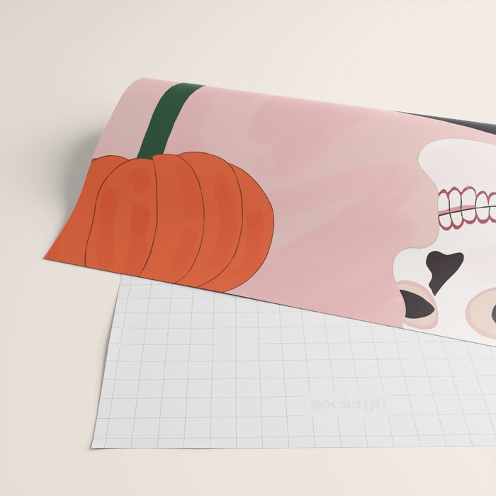 Pumpkin Keeper Wrapping Paper Gallery Image 2