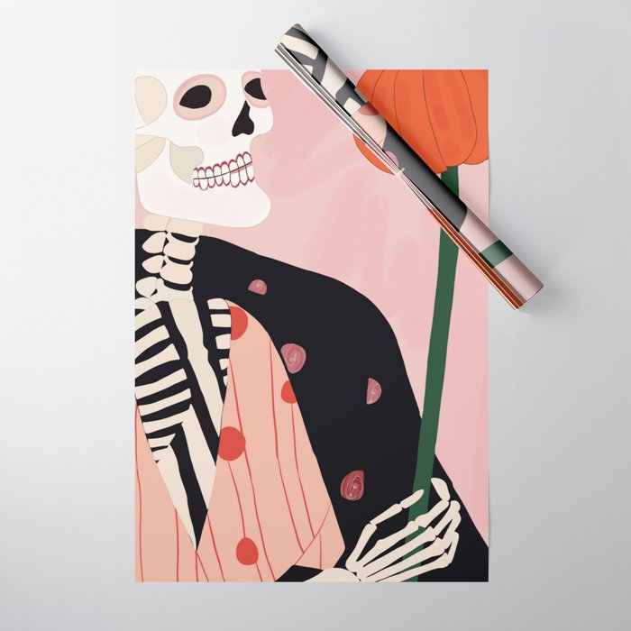 Pumpkin Keeper Wrapping Paper Gallery Image 1