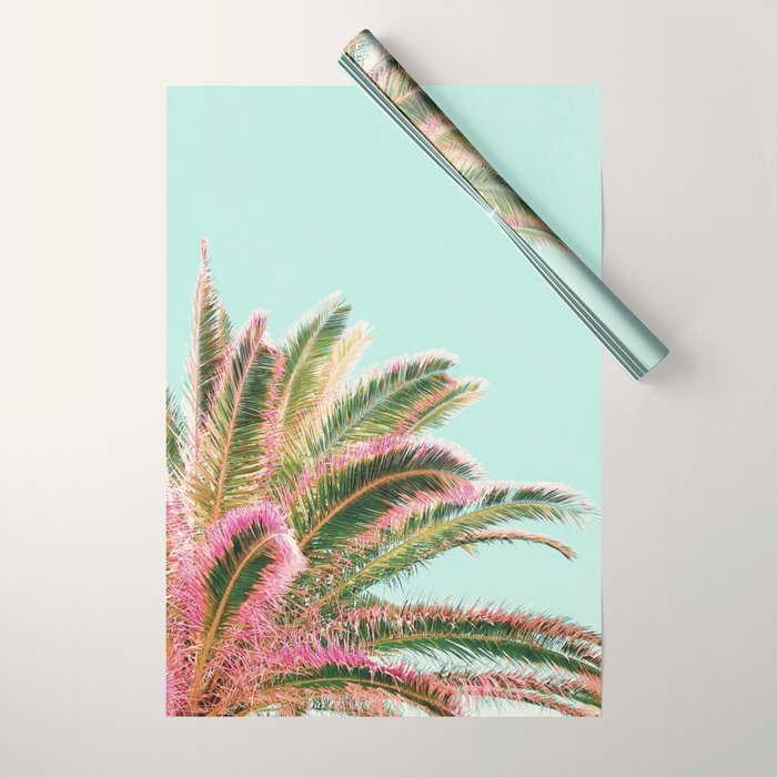 Fiesta palms Wrapping Paper Gallery Image 1