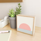 Sunrise Sunset V - Pink Blue Mini Art Print Gallery Image 2