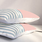 Sunrise Sunset V - Pink Blue Pillow Sham Gallery Image 3