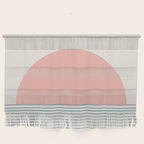 Sunrise Sunset V - Pink Blue Wall Hanging Gallery Image 1