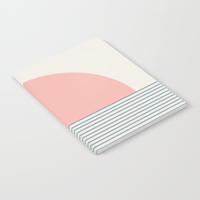 Sunrise Sunset V - Pink Blue Notebook Gallery Image 1