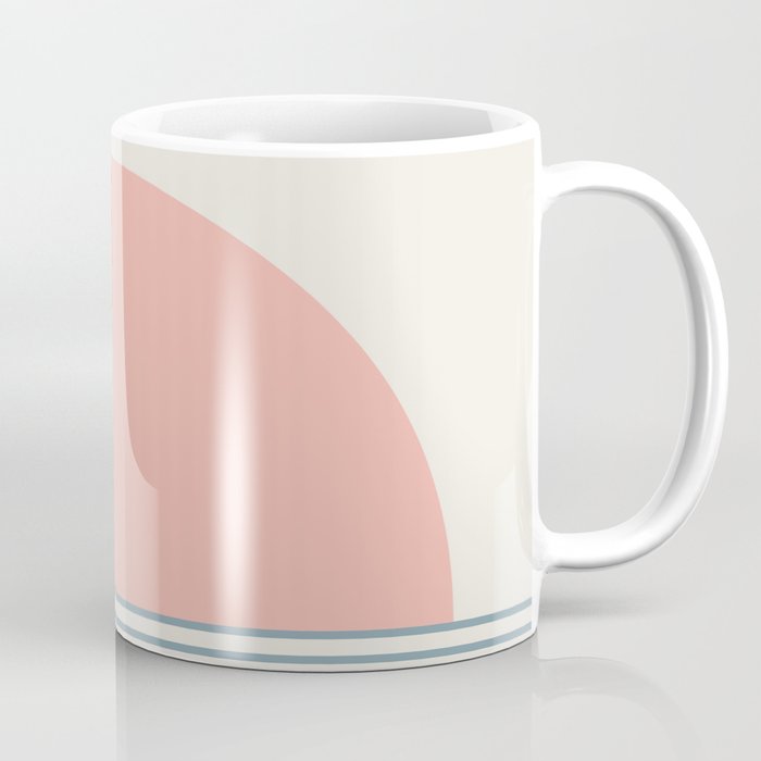 Sunrise Sunset V - Pink Blue Coffee Mug Gallery Image 1