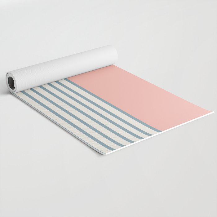 Sunrise Sunset V - Pink Blue Yoga Mat Gallery Image 2