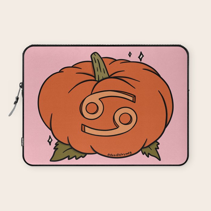 Cancer Pumpkin Laptop Sleeve Gallery Image 1