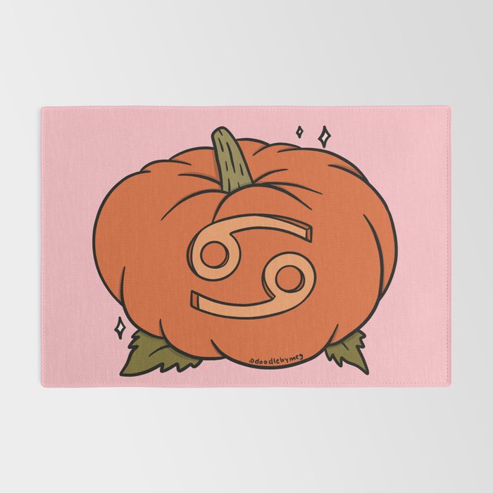 Cancer Pumpkin Rug Gallery Image 2