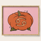 Cancer Pumpkin Serving Tray Gallery Image 1