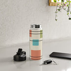 Mid Century Modern Geometric 3 Water Bottle Gallery Image 4
