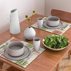 Mid Century Modern Geometric 3 Placemat Gallery Image 2