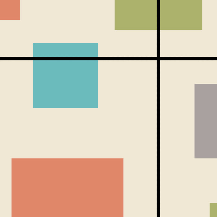 Mid Century Modern Geometric 3 Coffee Mug Gallery Image 2