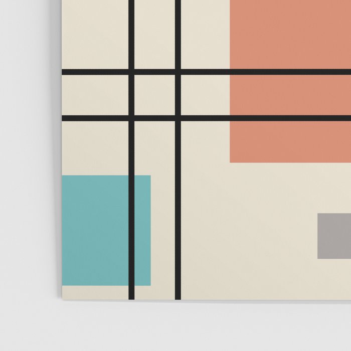 Mid Century Modern Geometric 3 Poster Gallery Image 3