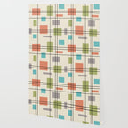 Mid Century Modern Geometric 3 Wallpaper Gallery Image 2