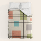Mid Century Modern Geometric 3 Comforter Gallery Image 6