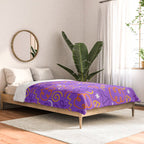 Fun halloween cartoon doodle art pattern Comforter Gallery Image 2