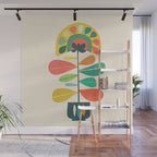 Fan Flower Wall Mural Gallery Image 1