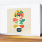 Fan Flower Wall Mural Gallery Image 2