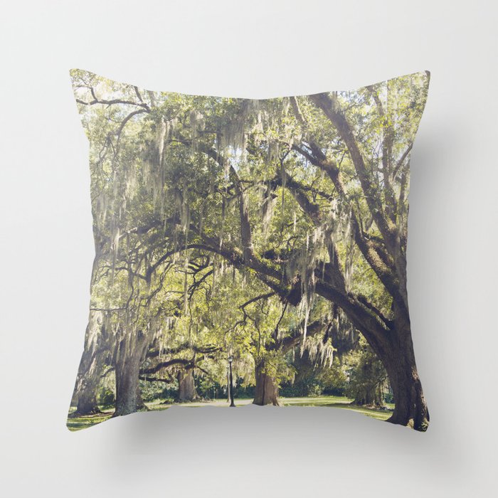 Audubon Park - New Orleans Throw Pillow Gallery Image 6