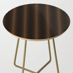 Palm Leaf Pattern - Dark Earthy Side Table Gallery Image 2
