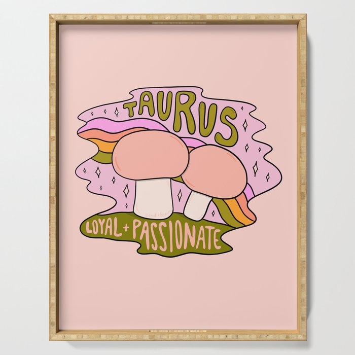 Taurus Mushroom Serving Tray Gallery Image 1
