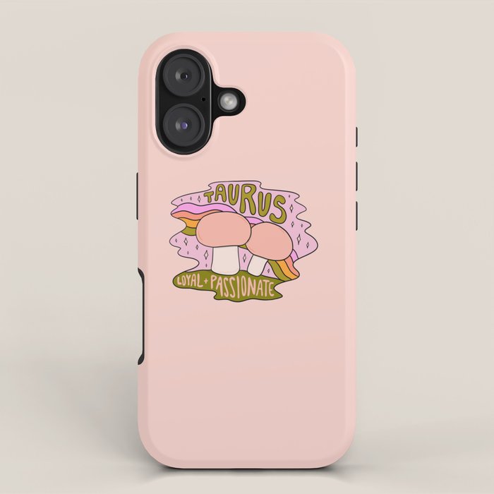 Taurus Mushroom iPhone Case Gallery Image 1