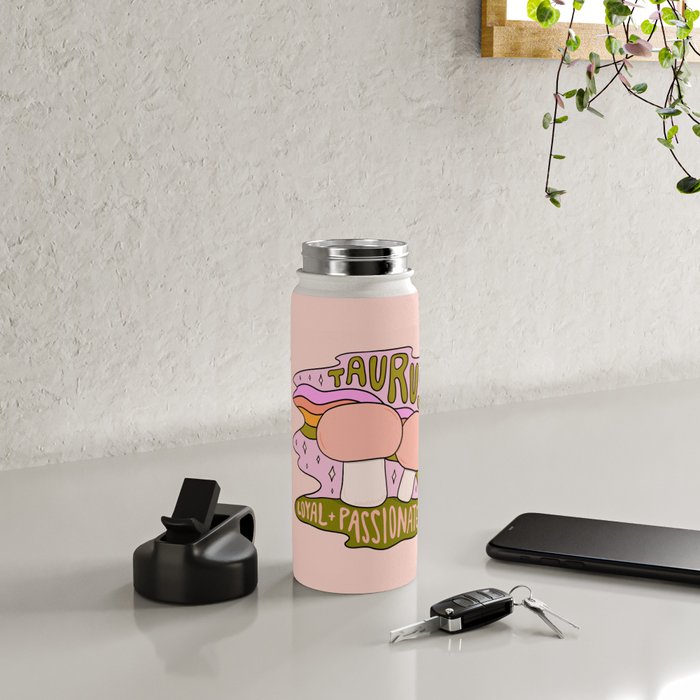 Taurus Mushroom Water Bottle Gallery Image 4
