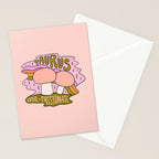 Taurus Mushroom Stationery Card Gallery Image 2