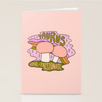 Taurus Mushroom Stationery Card Gallery Image 2