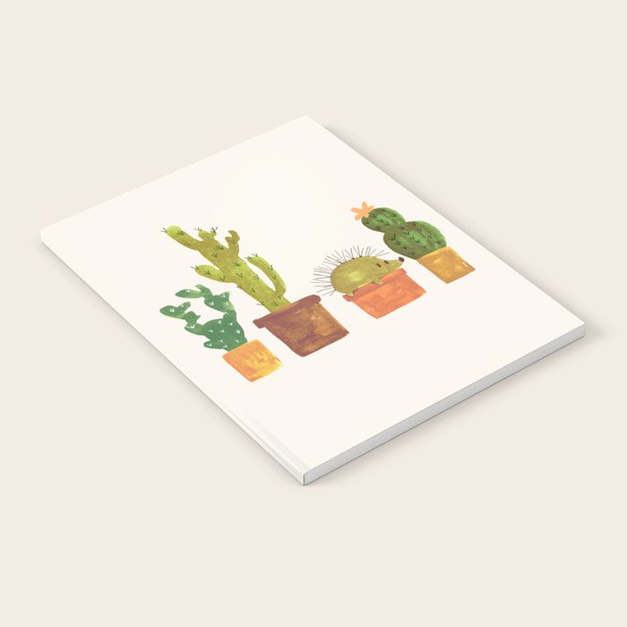 Hedgehog and Cactus (incognito) Notebook Gallery Image 2