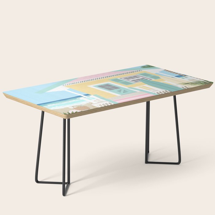 Retro beach house Coffee Table Gallery Image 1