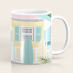 Retro beach house Coffee Mug Gallery Image 1