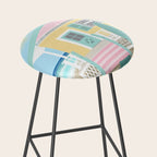 Retro beach house Stool Gallery Image 2