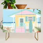 Retro beach house Credenza Gallery Image 1